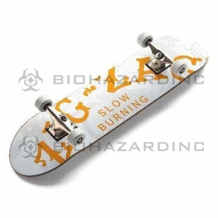 Zig Zag Skateboard - White