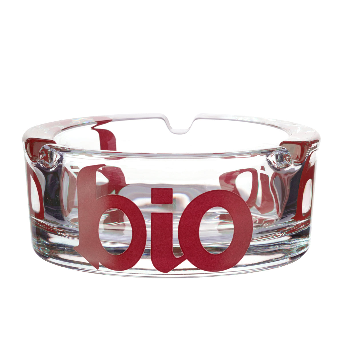 BIO Glass | Classic Ashtray 3" - Red