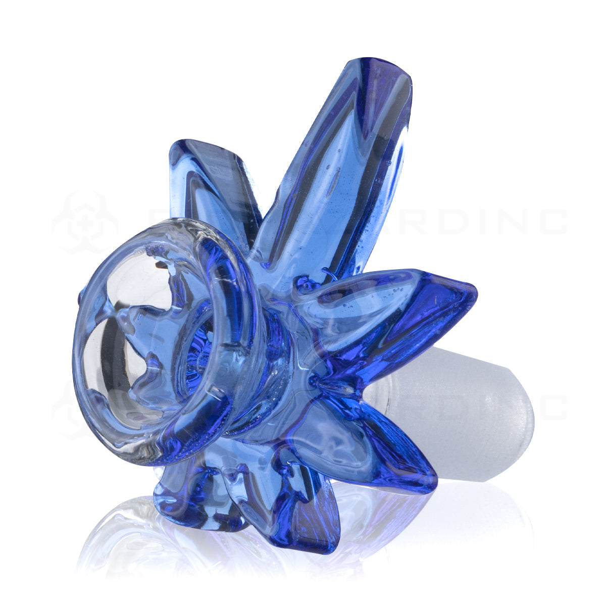 Bowl | Marijuana Leaf Bowl | 14mm - Blue