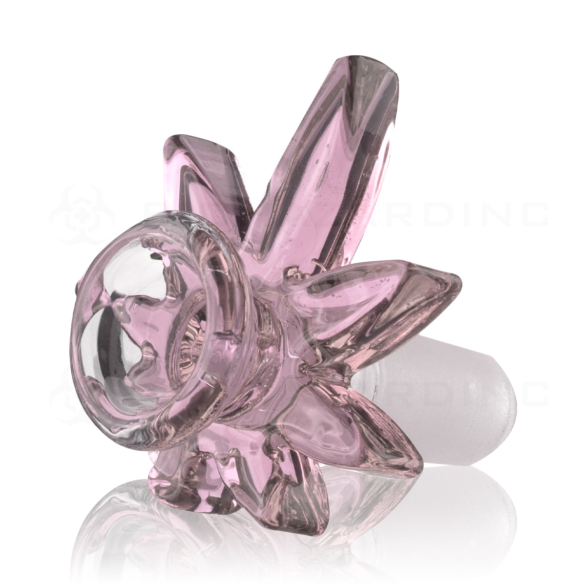 Bowl | Marijuana Leaf Bowl | 14mm - Pink