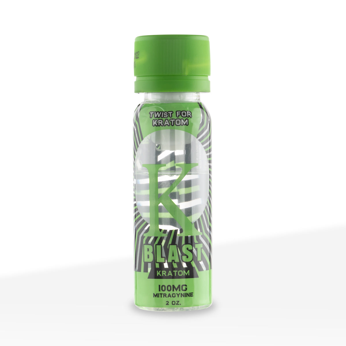 Kratom K Shot Energy Blast Shot 100mg - 2oz - 12 ct