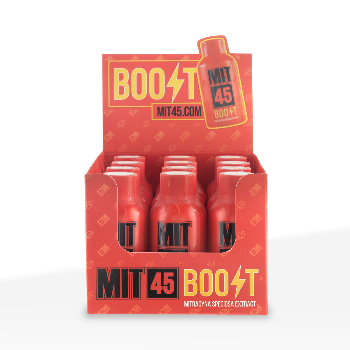 MIT45 Boost Kratom Energy Shot - 13mg - 2oz - 12 CT