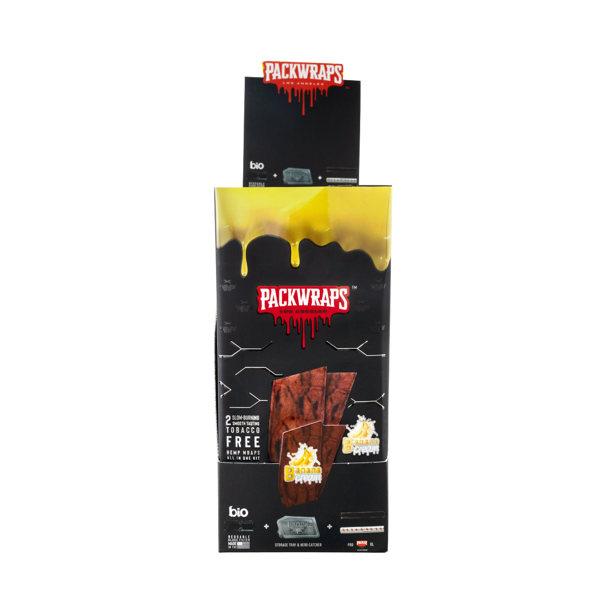 Packwraps X Twisted X Bio Wrap Kit - Banana Cream - 10 Pack Box