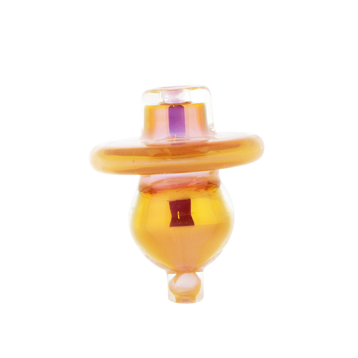 Bubble Airflow Carb Cap - Iridescent Orange