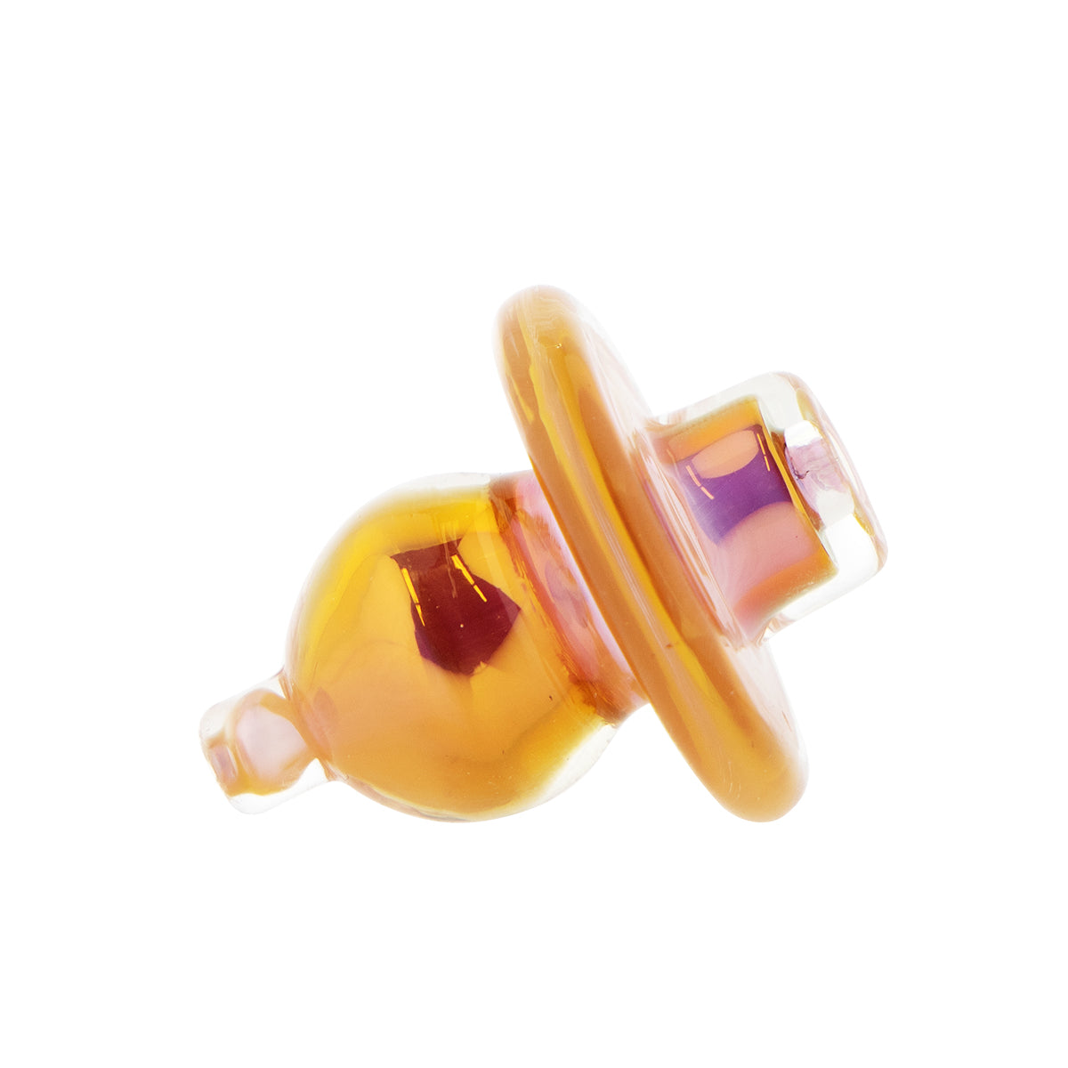 Bubble Airflow Carb Cap - Iridescent Orange