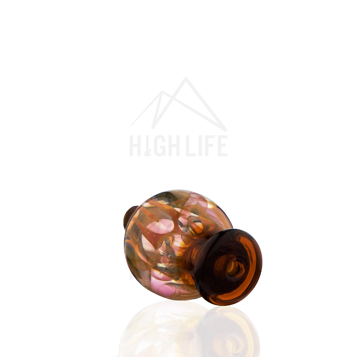 Glass Snaked Carb Cap