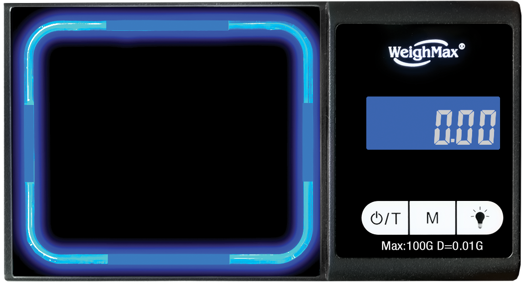 WEIGHMAX LED POCKET DIGITAL SCALE 100g x 0.01g LUMINX
