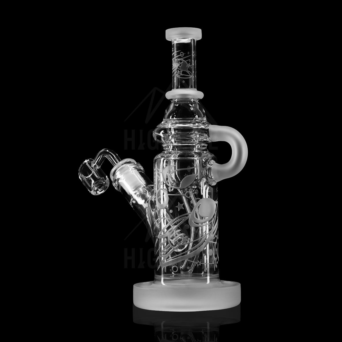 9" Space Odyssey Etched Dab Rig