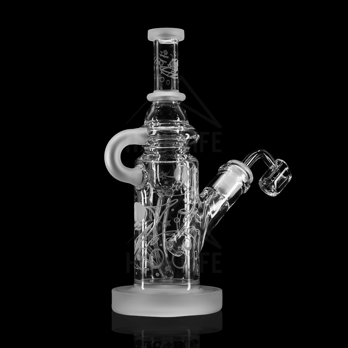 9" Space Odyssey Etched Dab Rig