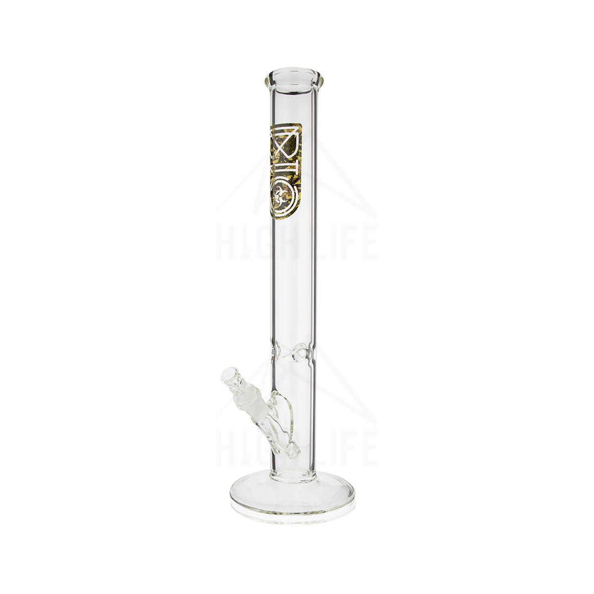 BIO Glass 18" Classic Straight Water Pipe - camo