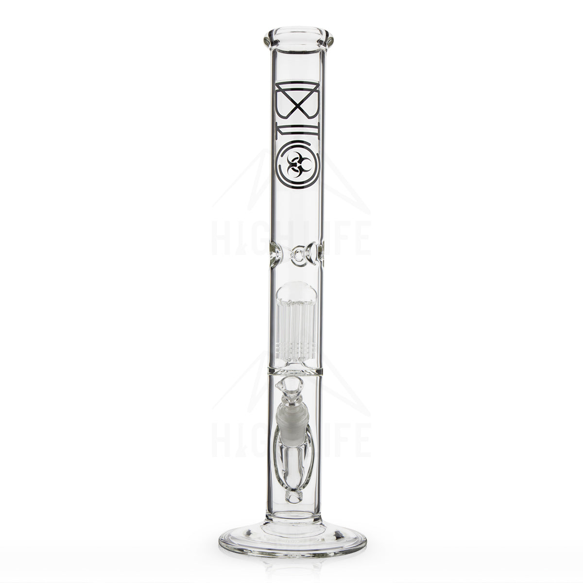 straight glass water pipe