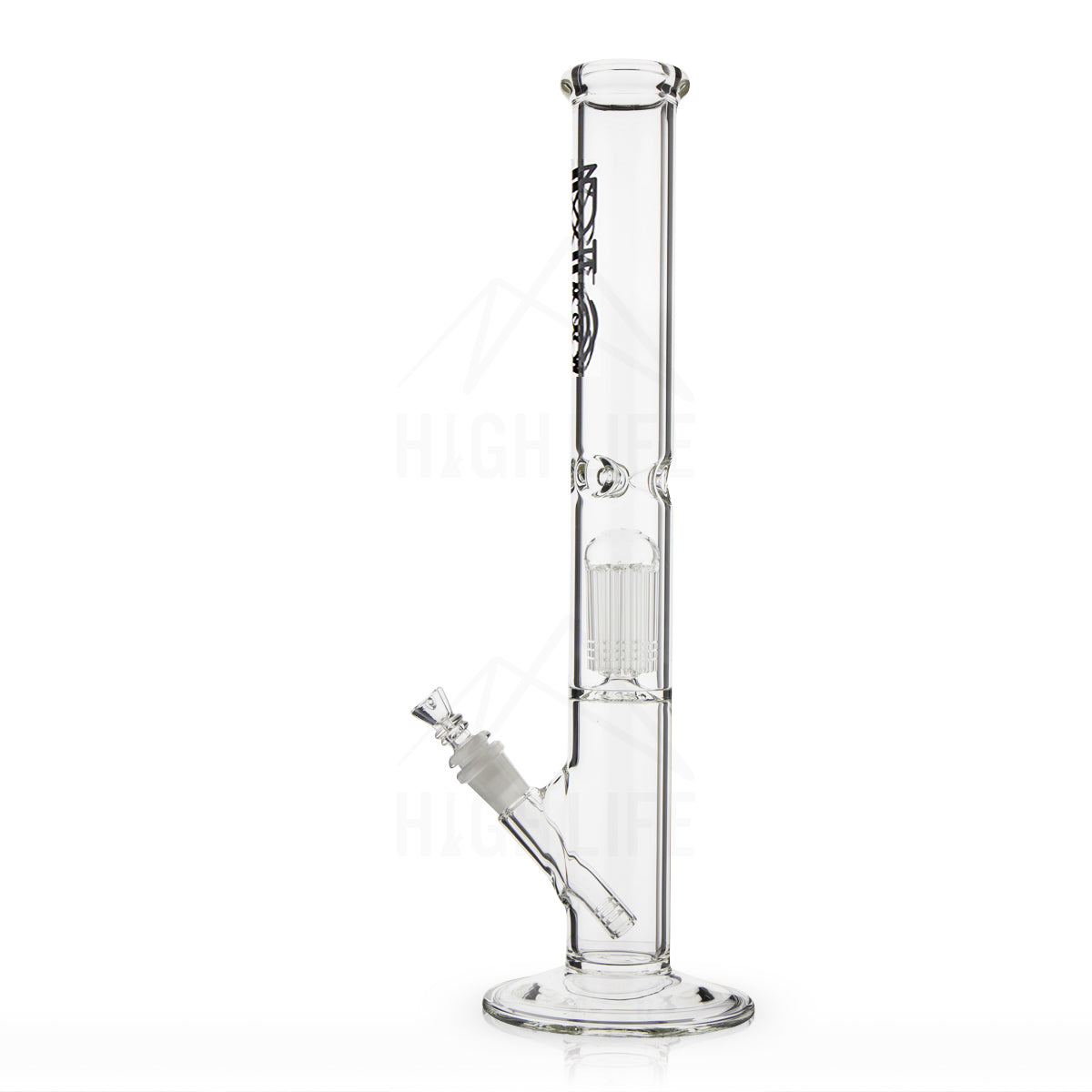 clear glass water pipe