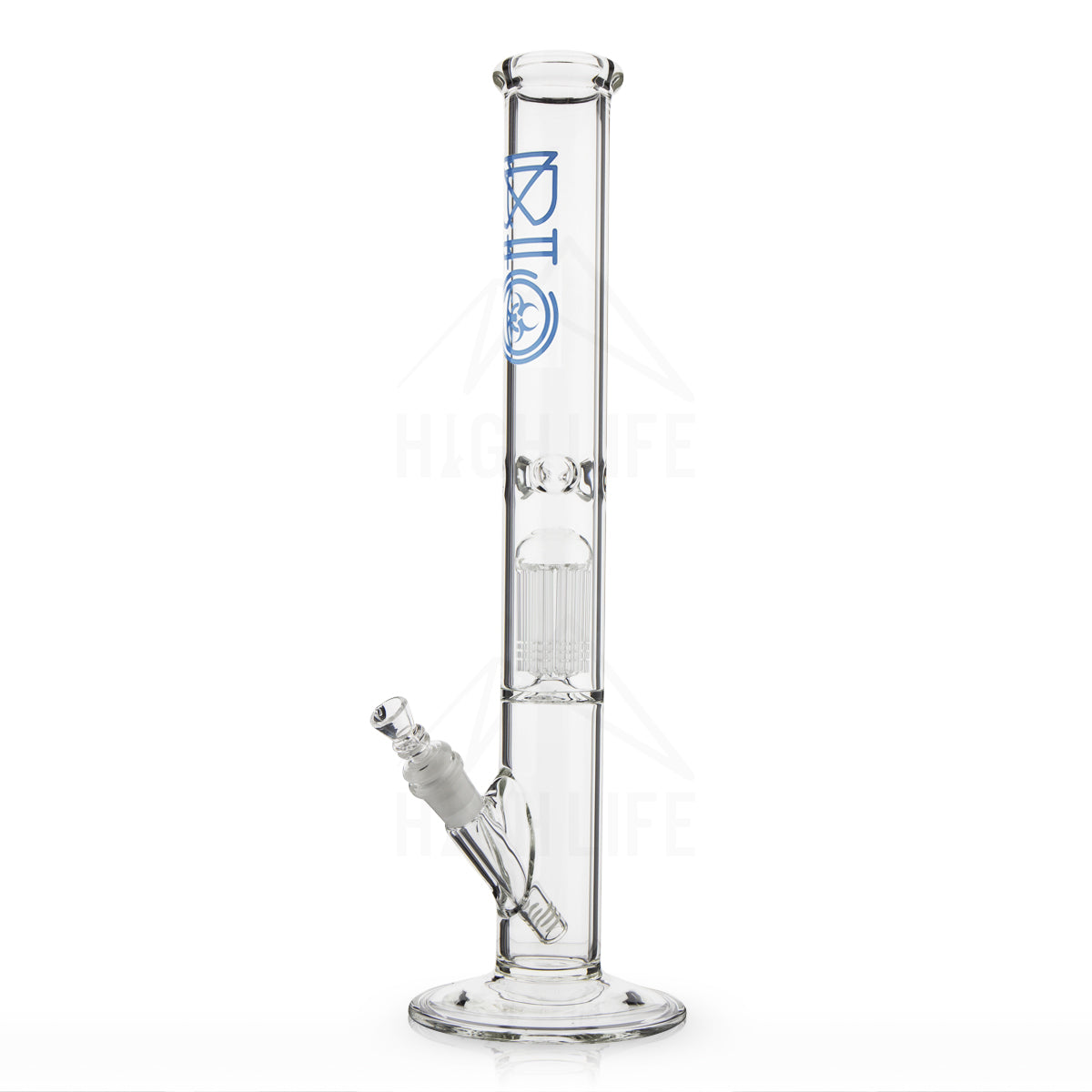 straight glass bong