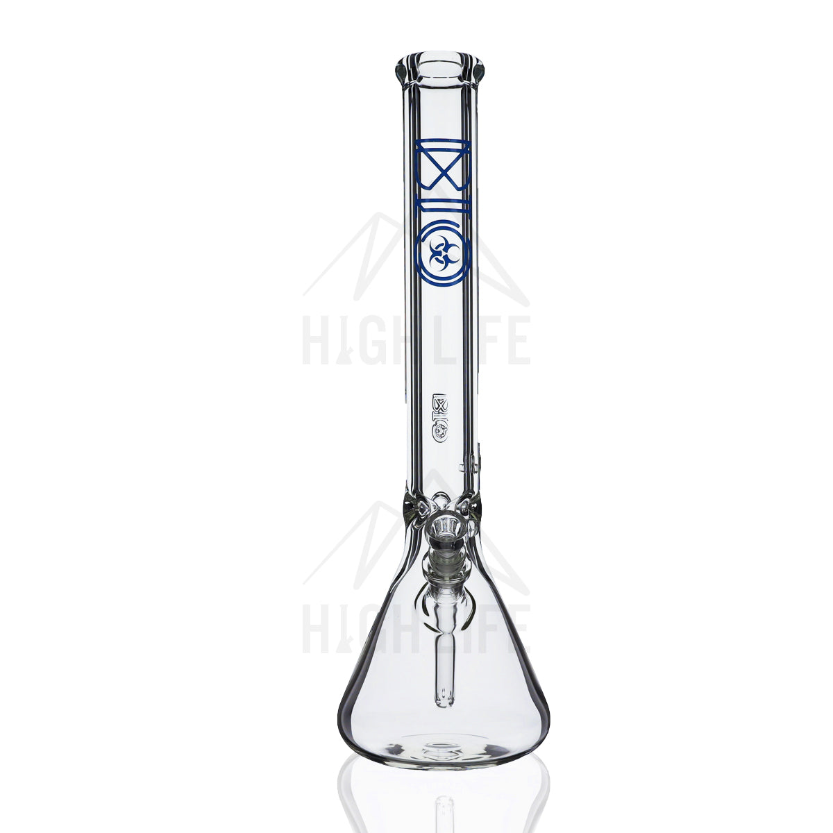 18" BIO Beaker Waterpipe - 50mm x 9mm Thick - Heavy