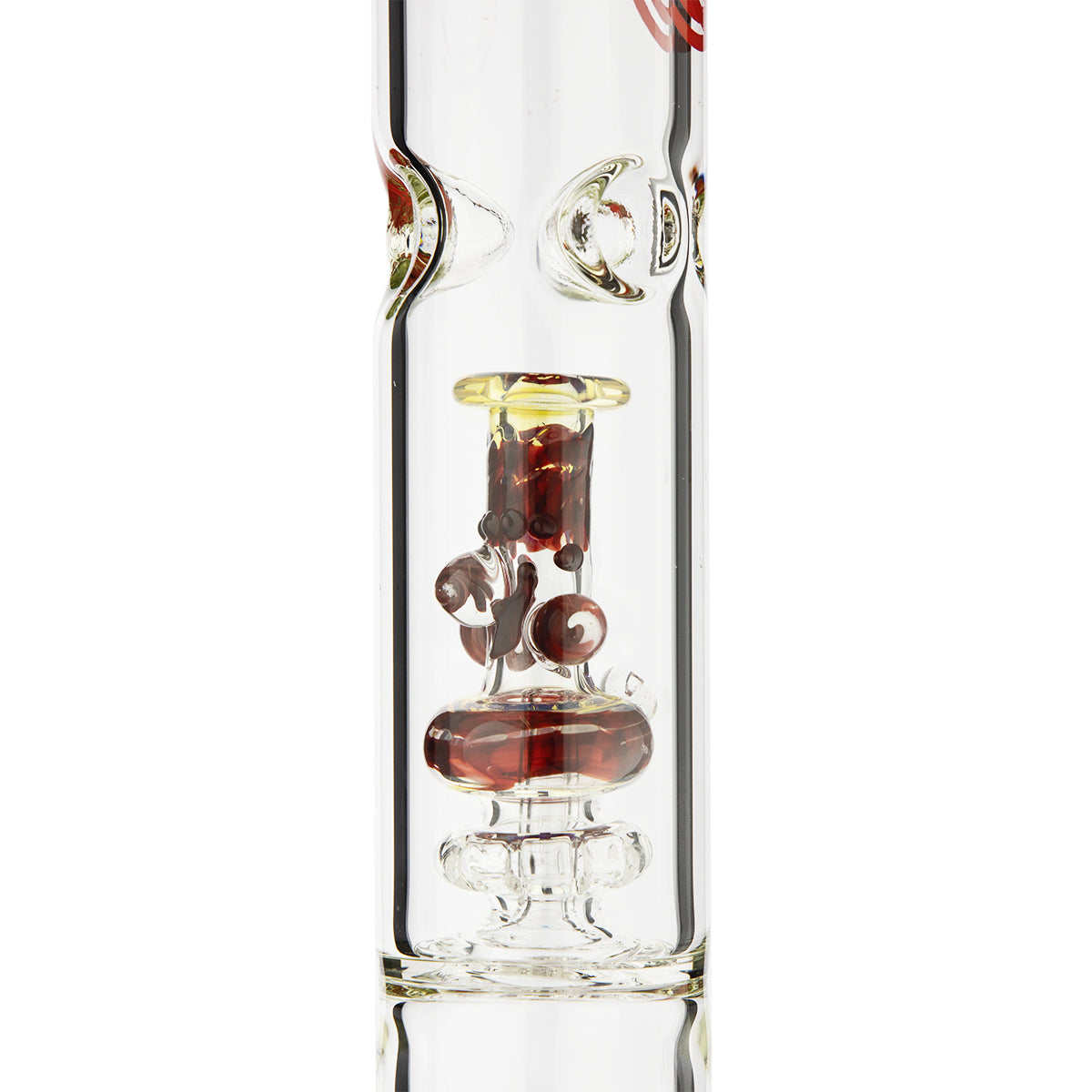 BIO Glass Mini Pipe Perc Beaker 18" Water Pipe
