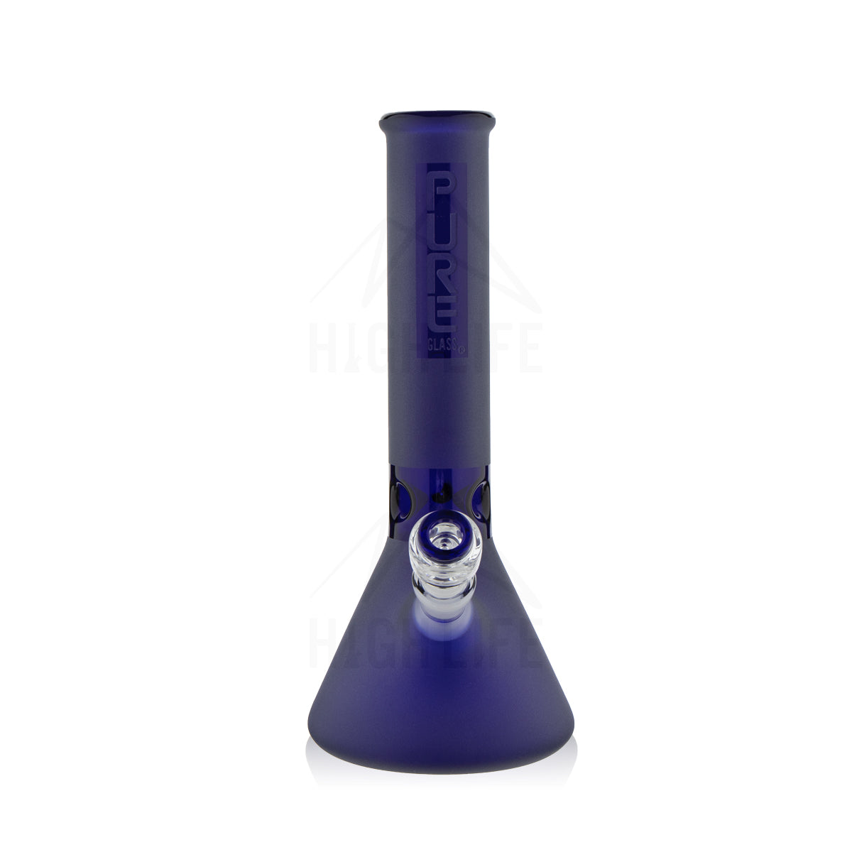 PURE Glass | 12" Classic Beaker Water Pipe | 50mm x 5mm - Various Colors