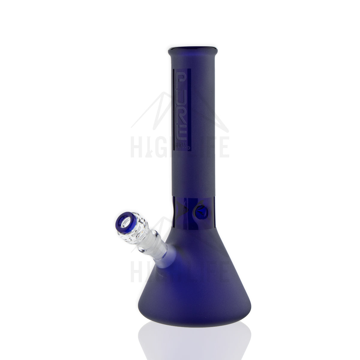 PURE Glass | 12" Classic Beaker Water Pipe | 50mm x 5mm - Various Colors