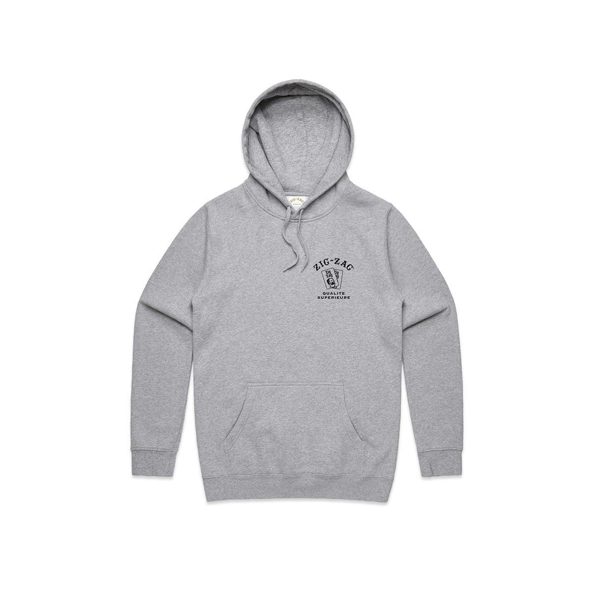 Zig-Zag® Vintage Qualite Superiuere Hoodie | Heather Gray - High Life Goods