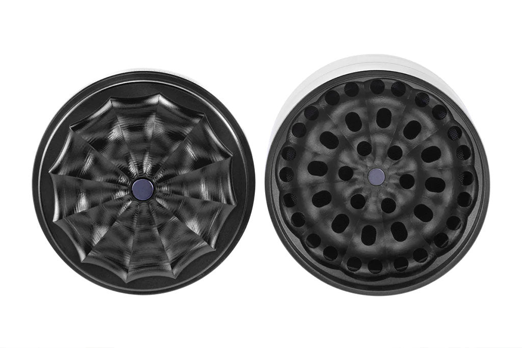 Elevate Your Grind with the BIO 5-Piece Toothless Aluminum Grinder (63 mm)