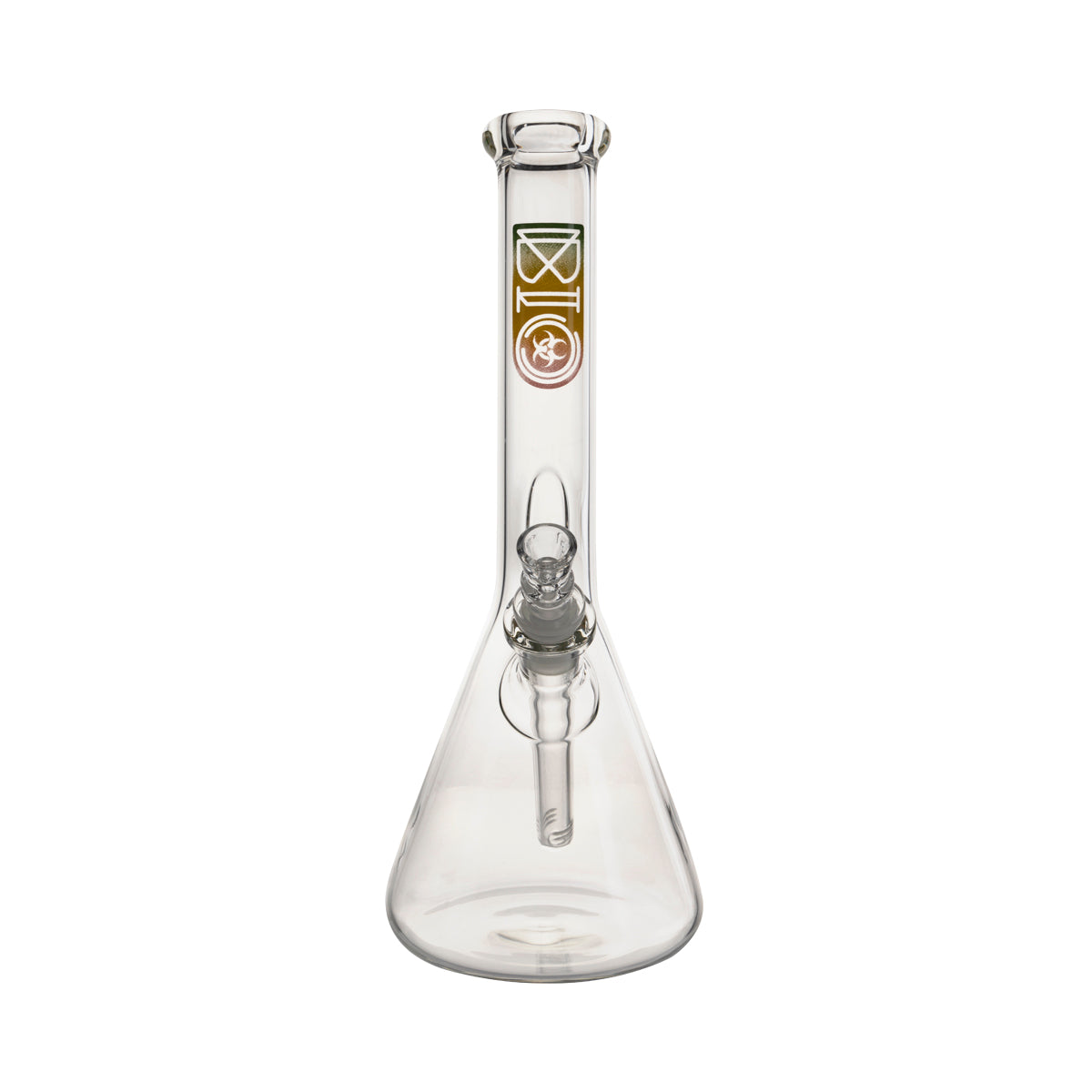 BIO Glass | 12" 38 Special Beaker Waterpipe | Rasta