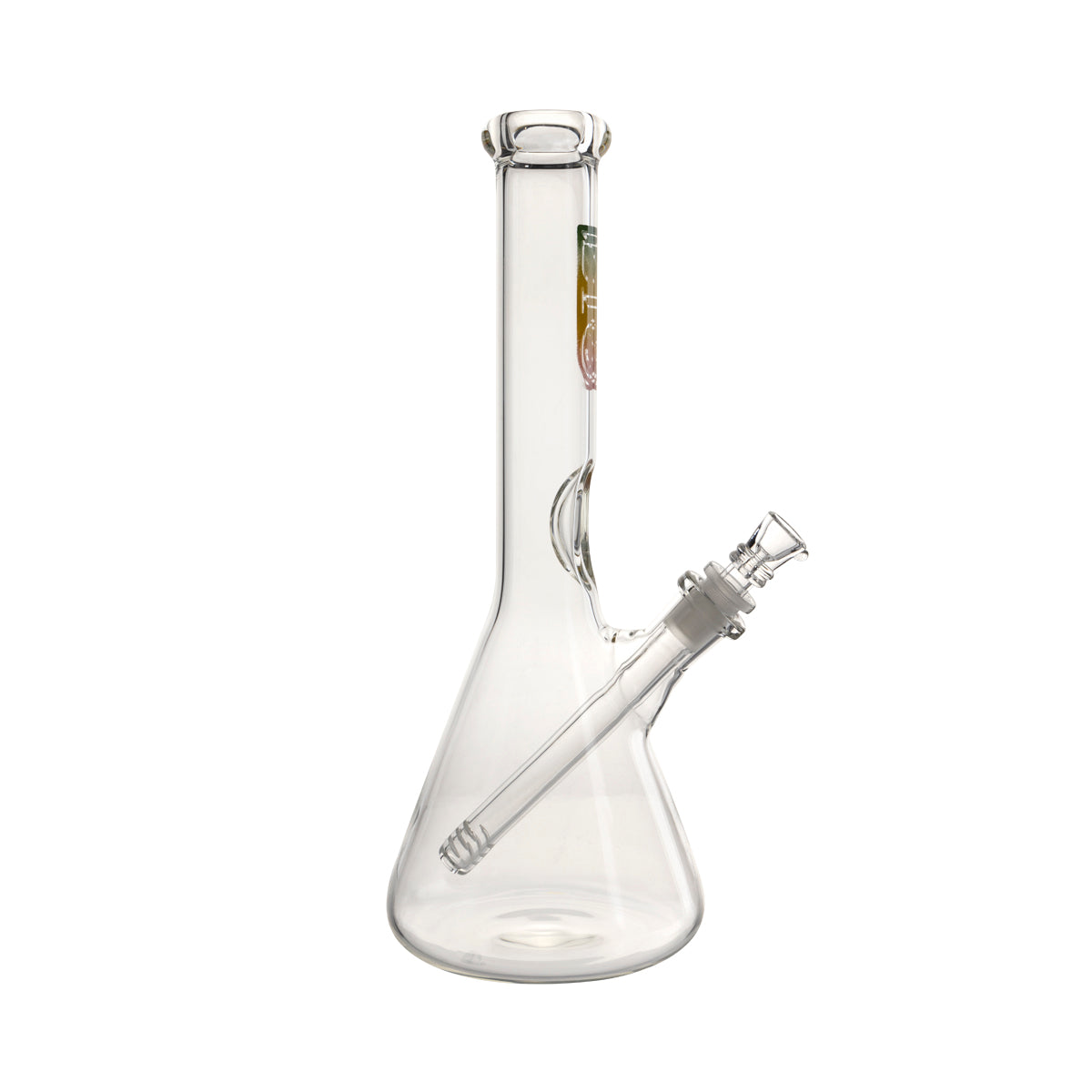 BIO Glass | 12" 38 Special Beaker Waterpipe | Rasta