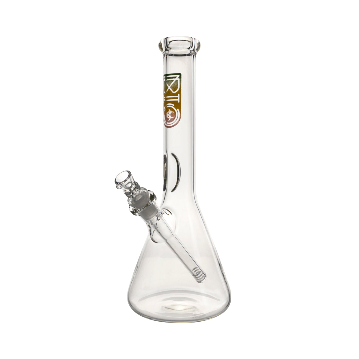 BIO Glass | 12" 38 Special Beaker Waterpipe | Rasta