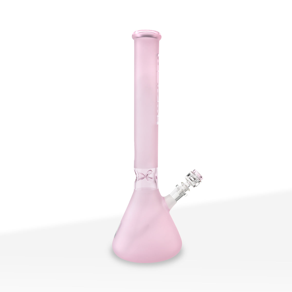 PURE Glass Classic Beaker 18" Water Pipe - Pink Frost - High Life Goods