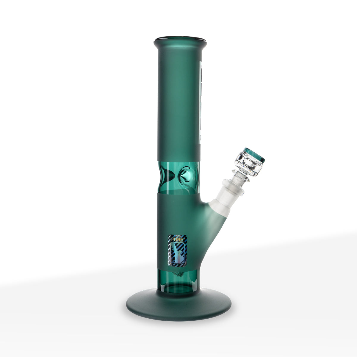 PURE Glass Classic Straight 12" Water Pipe
