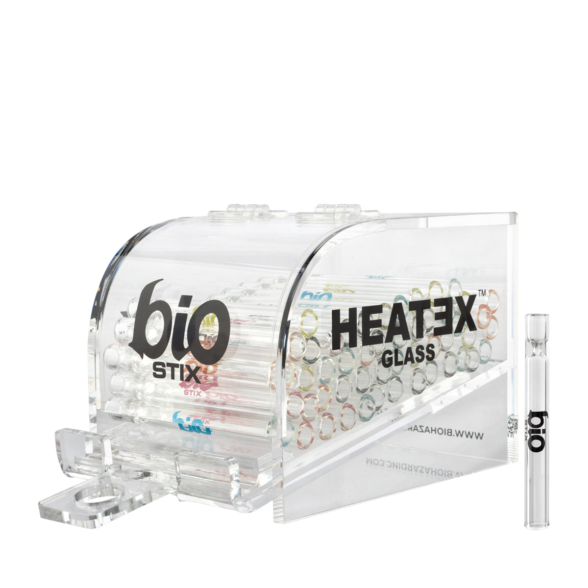 BIO Glass BIO Stix One-Hitter Display Kit - 50 Count - High Life Goods