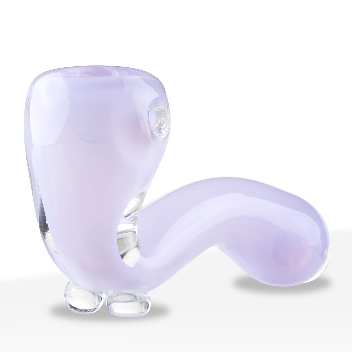 3.5" Solid Slyme Sherlock Pipe - Assorted Colors