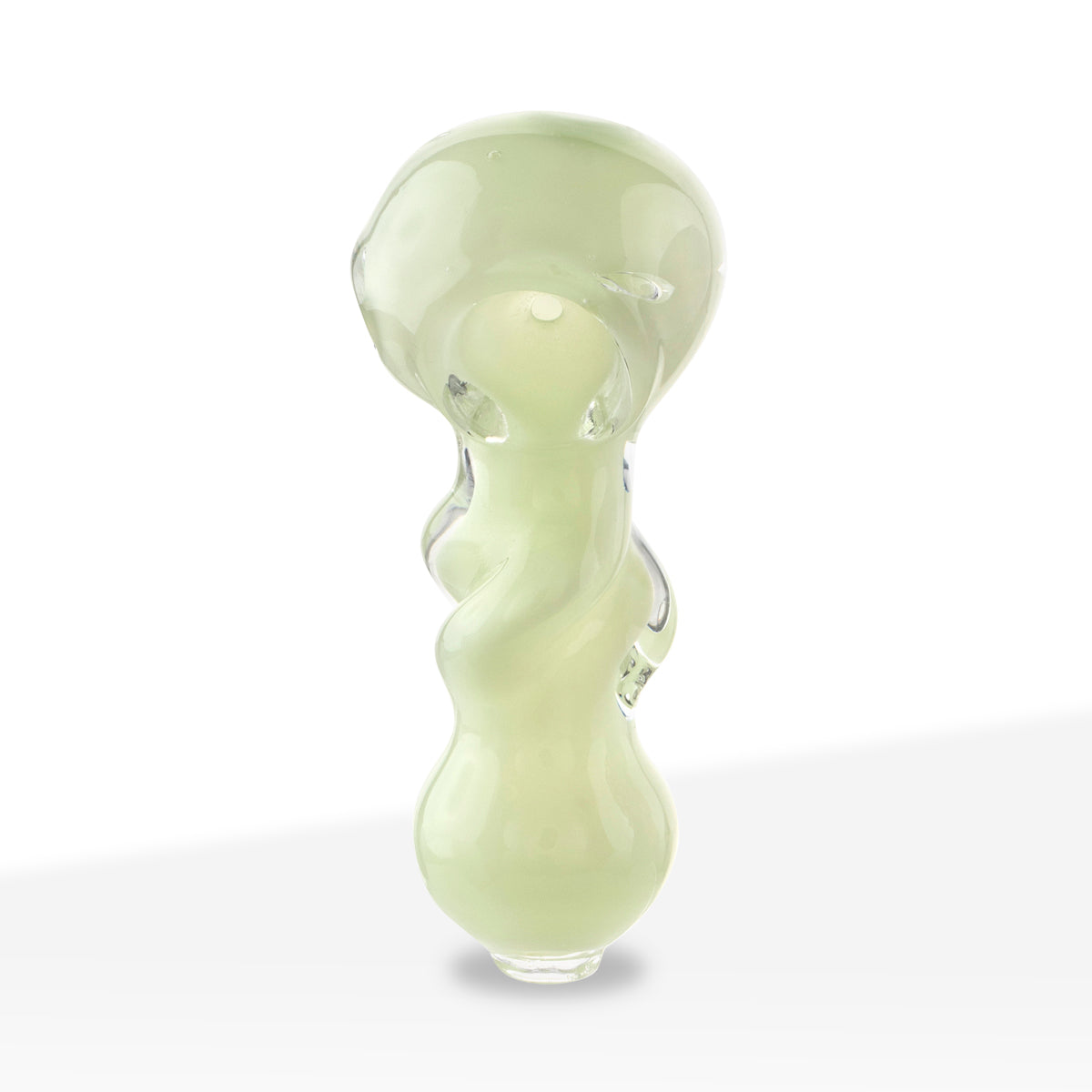 3.5" Solid Slyme Spoon Hand Pipe - Assorted Colors