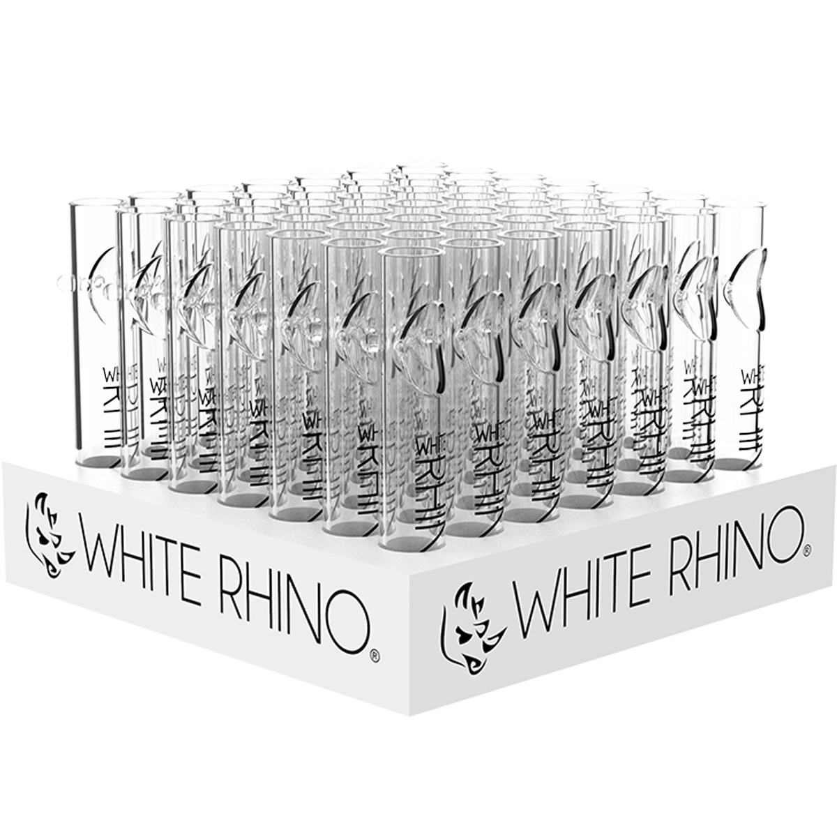 White Rhino Steam Rollers - 49 Count