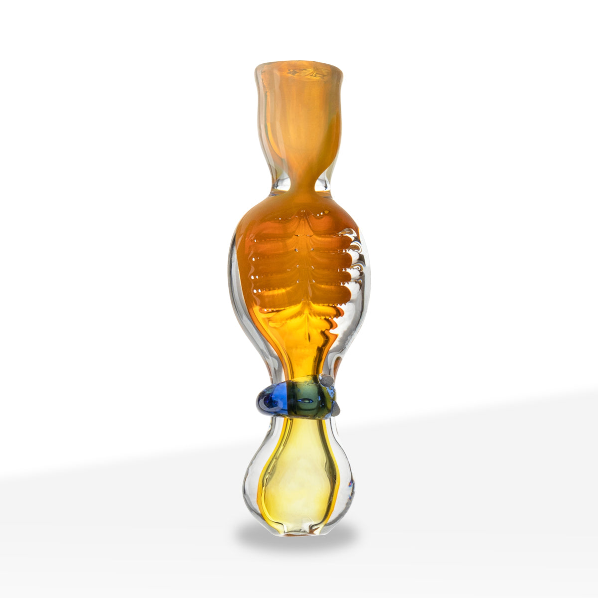 4" Fumed Belly Slug Premium Chillum - Assorted Colors