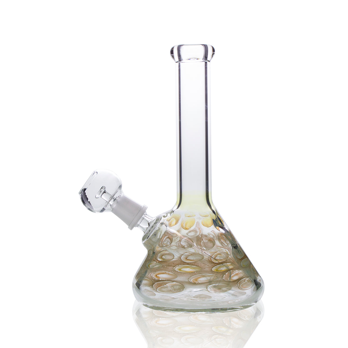 8" Fixed Stem Fumed Beaker Dab Rig