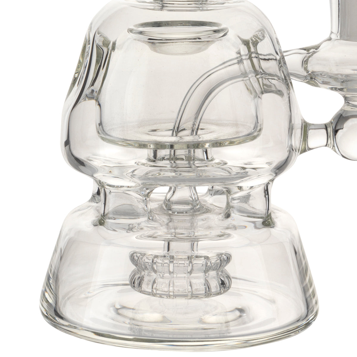 BIO Glass 9" Metrix Showerhead Dab Rig - Rasta