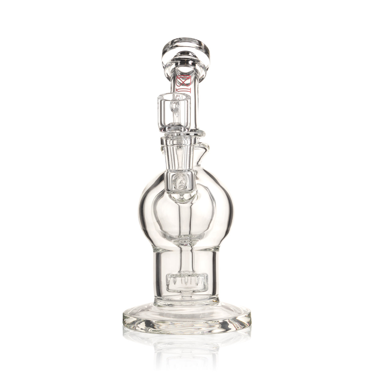 BIO Glass | 9" BIO Sphere V2 Dab Rig - Red