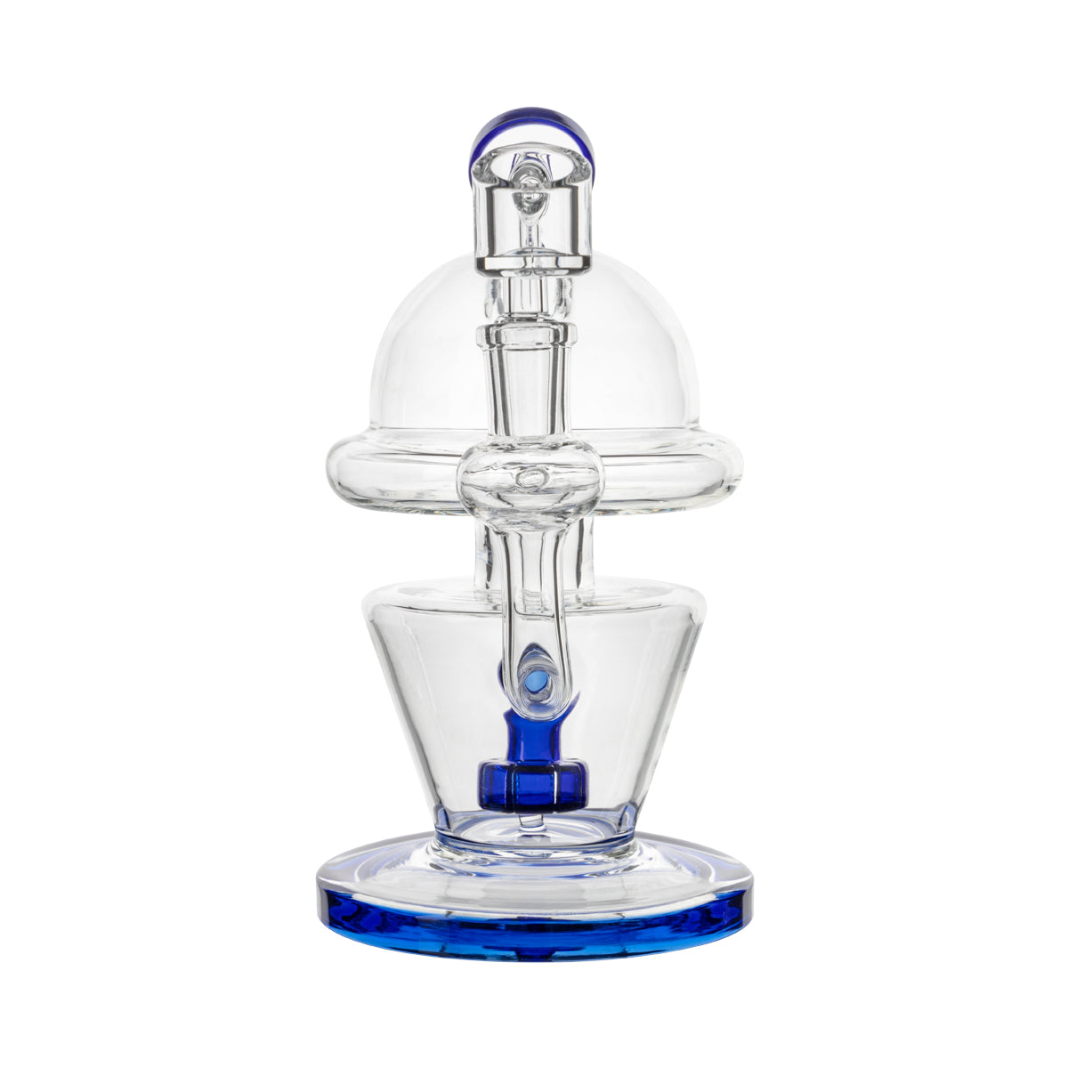 7" Dome Dab Rig w/ Showerhead Perc - Various Colors