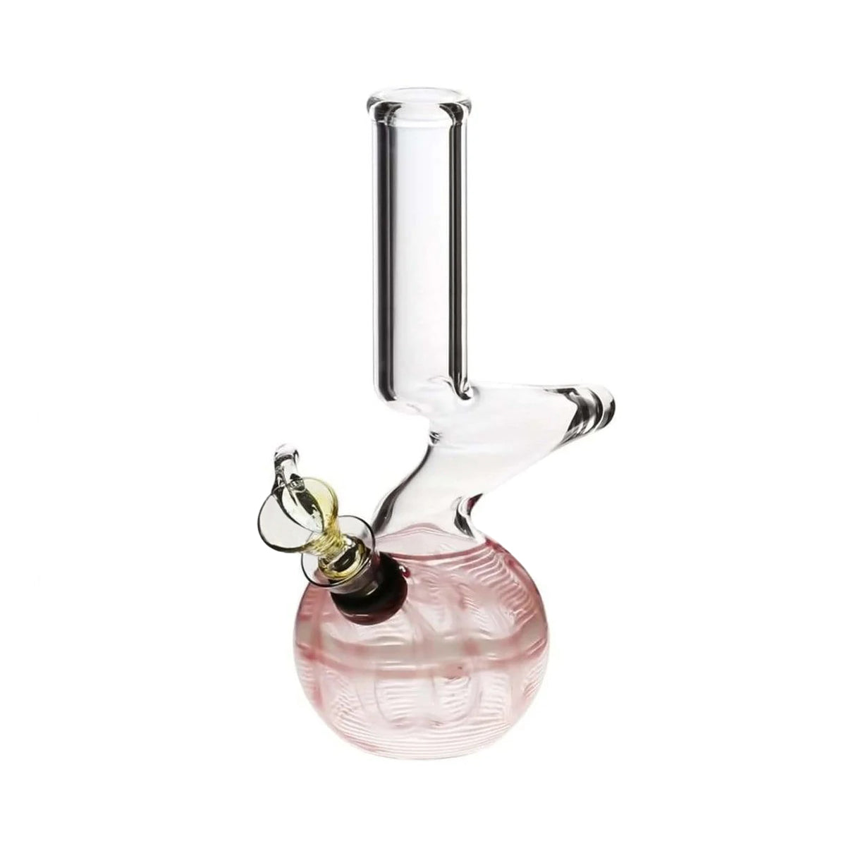 Wrap and Wrake Elbow 6" Water Pipe - Various Colors - High Life Goods - Red
