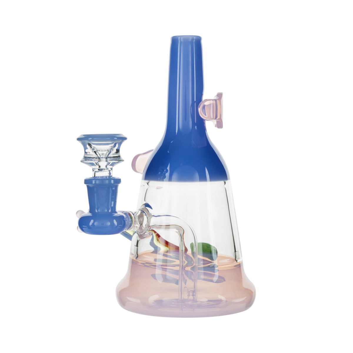 7" Spaceboy Colorful Waterpipe - Various Colors - High Life Goods - Blue and Pink