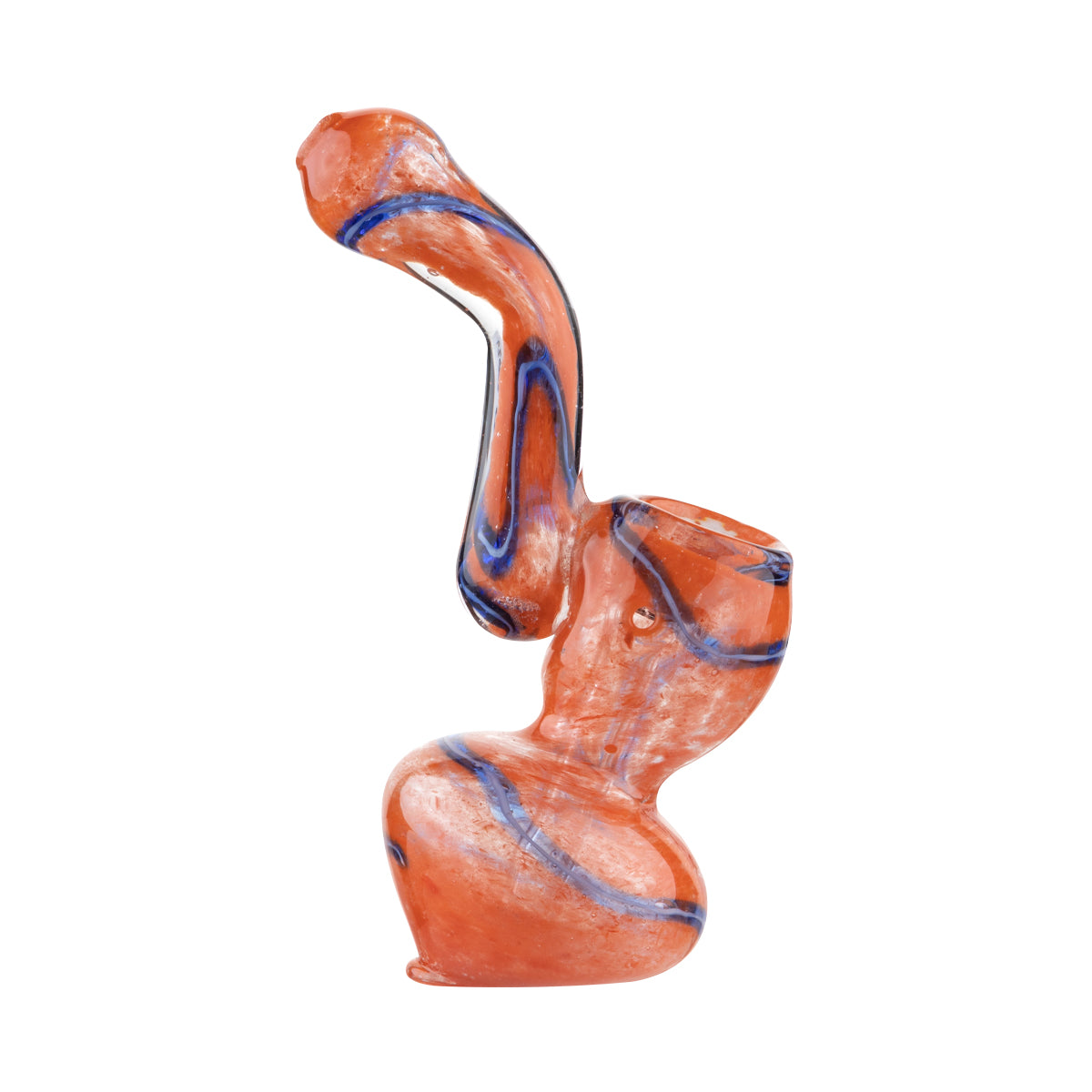 4" Frit Dichroic Bubbler - Assorted Colors