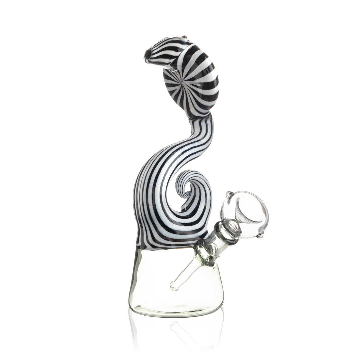 7" Dazed Snake Water Pipe