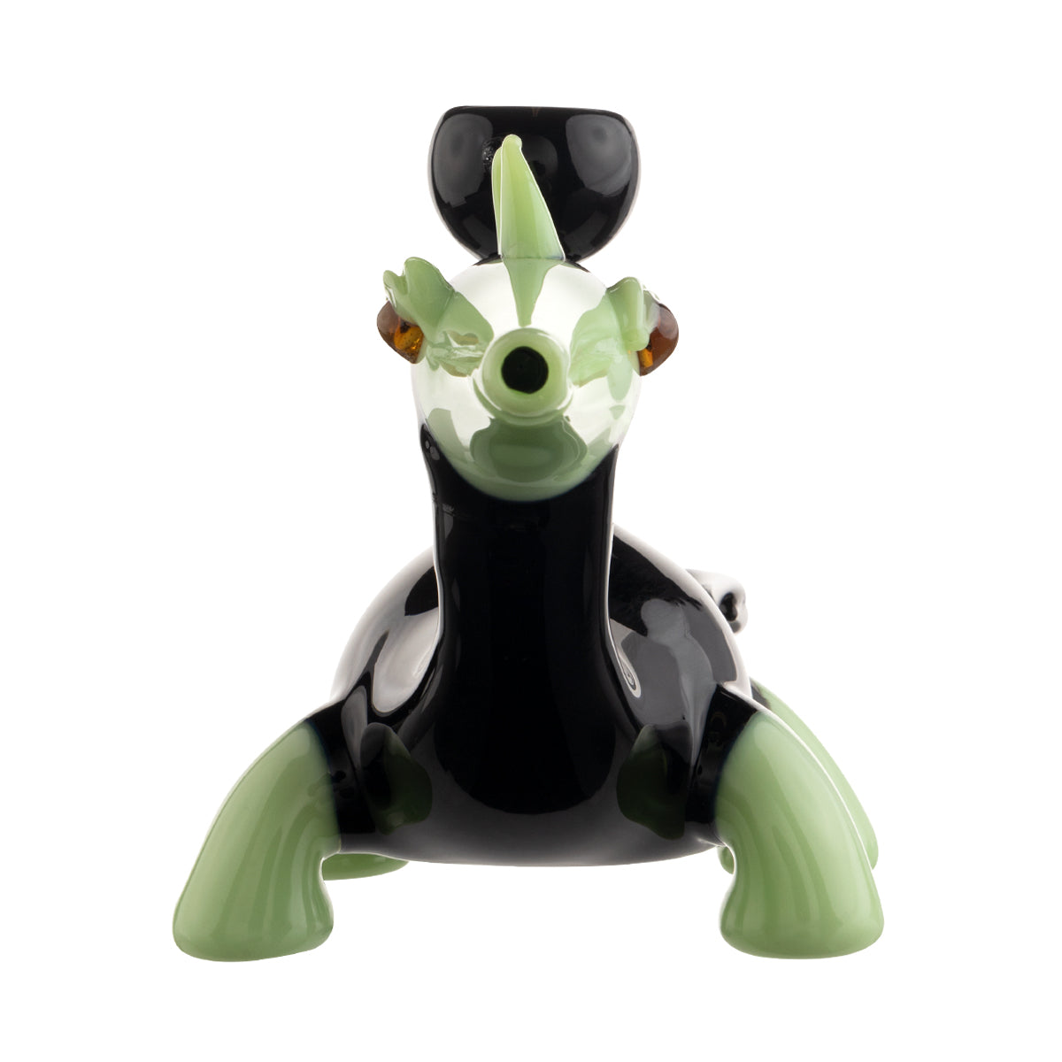 6" Slyme Dinosaur Water Pipe