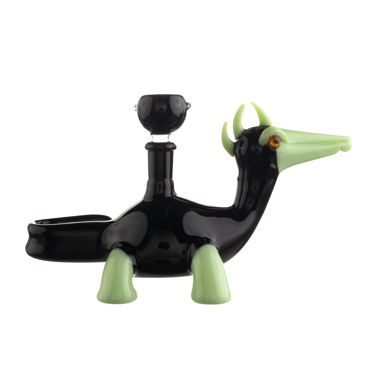 6" Slyme Dinosaur Water Pipe