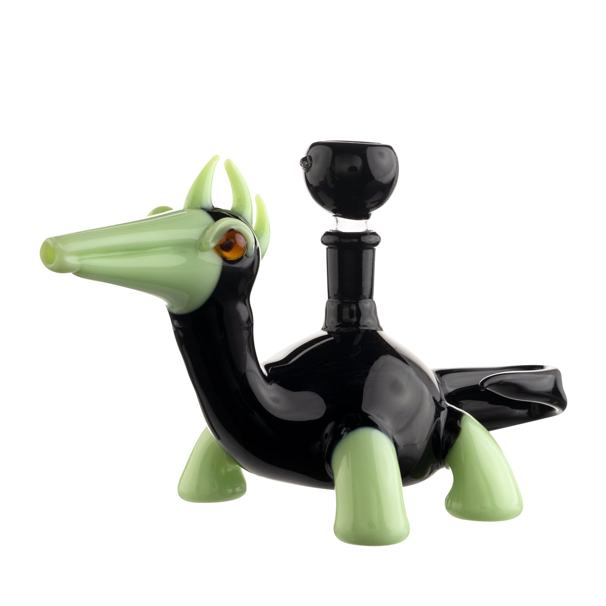 6" Slyme Dinosaur Water Pipe