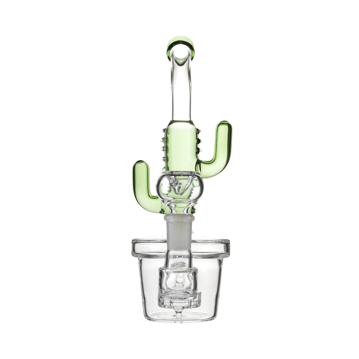 8" Potted Cactus Water Pipe