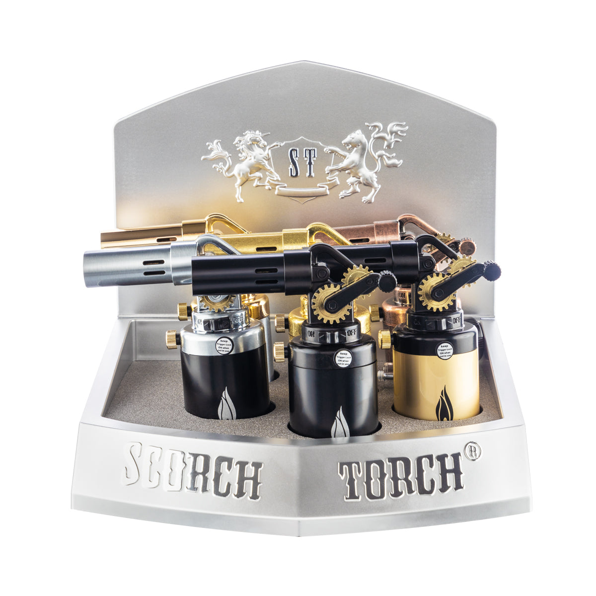 Scorch Torch Single Flame 4.5" Torch - 6 Count