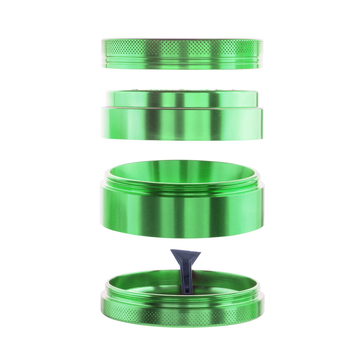 4 Piece Magnetic Aluminum Grinder - 2.5" 63mm