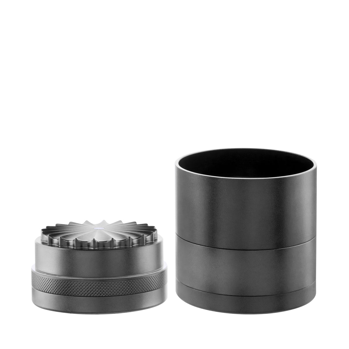 5 Piece Wave Toothless Aluminum Grinder - 2.5" 63mm