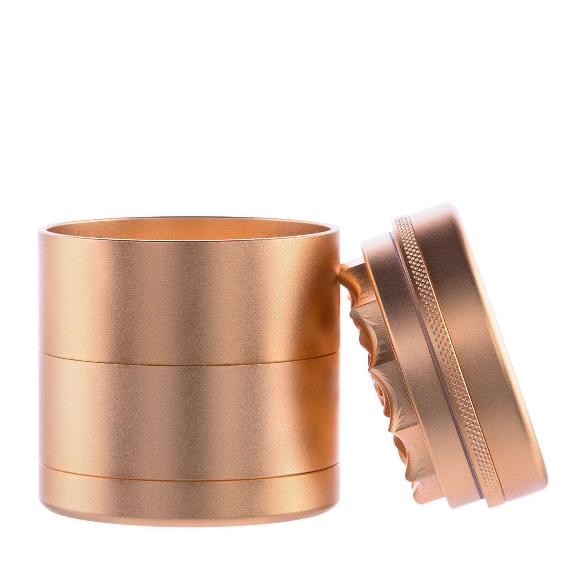 BIO 5 Piece Webbed Toothless Aluminum Grinder - 2.5