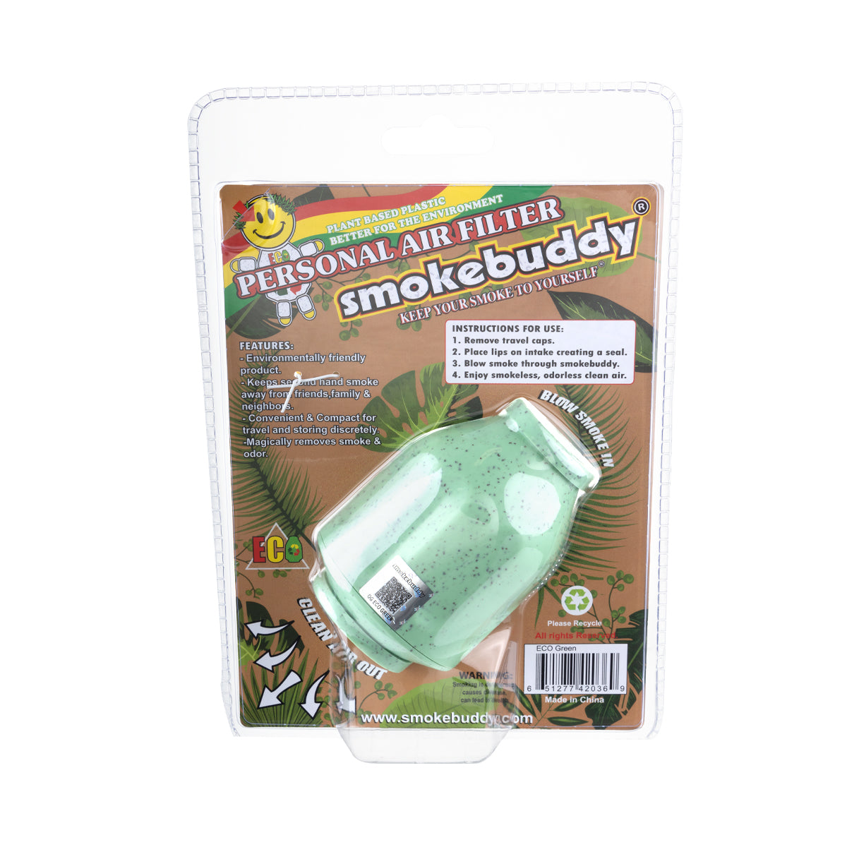 Smoke Buddy Eco - Green